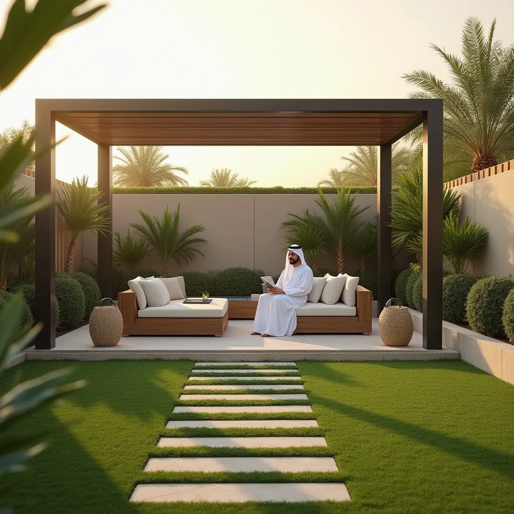 تصميم جلسة خارجية