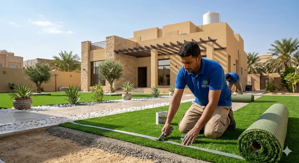 تركيب نجيلة صناعي في الرياض