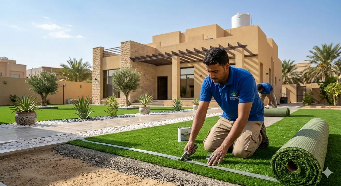 تركيب نجيلة صناعي في الرياض