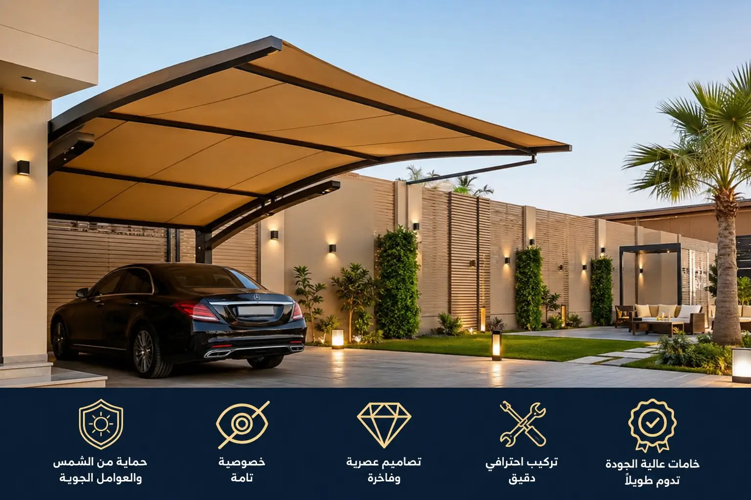 مظلات وسواتر الرياض